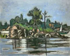Untitled by Frederick Childs, Oil on canvas, sold Jun 2023