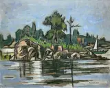 Untitled by Frederick Childs, Oil on canvas, sold Jun 2023