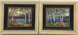 Twelve Mile Lake by Herbert William Wagner, Oil on Board (2), sold Jul 2023