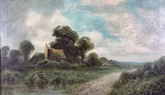Untitled by Edwin Cole, Oil on canvas, sold Jul 2023