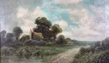 Untitled by Edwin Cole, Oil on canvas, sold Jul 2023