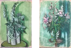 Untitled by Frederick Childs, Pastels on paper, sold Jul 2023