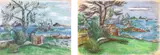 Untitled by Frederick Childs, Pastels on paper, sold Jul 2023