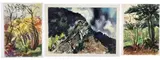 Untitled by Nora Hauser, Watercolors on paper (3), sold Jul 2023