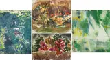 Untitled by Nora Hauser, Watercolors on paper (4), sold Jul 2023