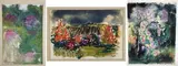 Untitled by Nora Hauser, Watercolors on paper (3), sold Jul 2023