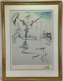 Untitled by Salvador Dalí, Lithograph and litho signature, sold Jul 2023