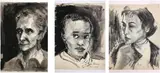 Untitled by Nora Hauser, Mixed media on paper (3), sold Jul 2023