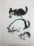 Untitled by Nora Hauser, Watercolors (9), sold Jul 2023