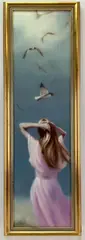 Untitled by Hal Singer, Oil on canvas, sold Aug 2023