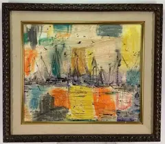 Untitled by Pascal Cucaro, Oil on canvas, sold Aug 2023