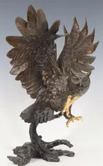Untitled by George McMonigle, Bronze sculpture with gold plating, sold Sep 2023