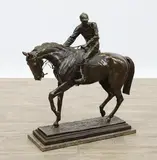 Le Grand Jockey by Isidore Bonheur, Bronze sculpture, sold Sep 2023