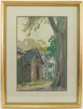 Untitled by James Montgomery Flagg, Watercolor and gouache, sold Sep 2023