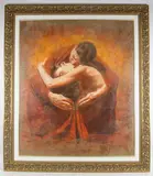 Ex Tuto by Tomasz Rut, Oil on canvas, sold Sep 2023