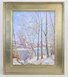 Untitled by Christopher G. Willett, Oil on canvas, sold Sep 2023