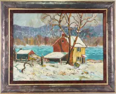 Untitled by Fern Isabel Kuns Coppedge, Oil on canvas, sold Sep 2023