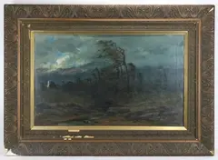 Untitled by Christopher Shearer, Oil on canvas, sold Sep 2023
