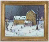 Untitled by Christopher G. Willett, Oil on canvas, sold Sep 2023