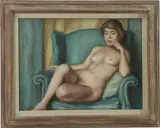 Untitled by Henry Asbury Rand, Pastel and pencil, sold Sep 2023