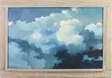 Cloudscape by Eric Sloane, Oil on board, sold Sep 2023