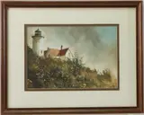 Untitled by Ray Hendershot, Watercolor, sold Sep 2023