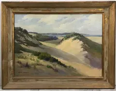 Untitled by Henri Brenou, Oil on Canvas, sold Sep 2023