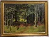 Untitled by Ray Huntsman, Oil on board, sold Sep 2023