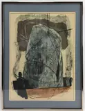 The Sphinx and Ahab by Benton Murdoch Spruance, Lithograph titled "The Sphinx and Ahab", sold Sep 2023