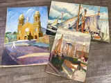 Untitled by Eleanor Beatrice Acker, Watercolors (3), sold Sep 2023