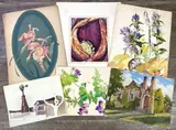 Untitled by Eleanor Beatrice Acker, Watercolors and mixed media, sold Sep 2023