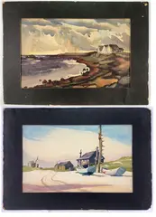 Untitled by Eleanor Beatrice Acker, Watercolors (2), sold Sep 2023