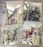 Untitled by Eleanor Beatrice Acker, Pastels, sold Sep 2023