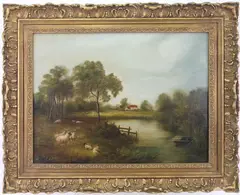 Untitled by William Widgery, Oil on canvas, sold Oct 2023