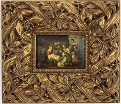 Untitled by Bartolomé Esteban Murillo, Oil on board, sold Oct 2023