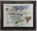 Untitled by Alfred Birdsey, Watercolor, sold Oct 2023
