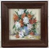Untitled by Christopher G. Willett, Oil on board, sold Oct 2023