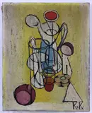 Untitled by Richard Rogers, Oil on canvas, sold Oct 2023