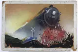 Untitled by Richard Rogers, Oil on board, sold Oct 2023