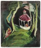 Chester Springs by Richard Rogers, Oil on board, sold Oct 2023