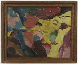 Untitled by Richard Rogers, Oil on board, sold Oct 2023