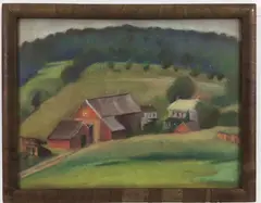 Untitled by Mary Bean Rogers, Pastel, sold Oct 2023