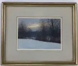Untitled by Albert L. Bross Jr., Oil on board, sold Nov 2023