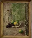 Untitled by Thomas Richard Hood, Oil on board, sold Nov 2023