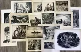 Estate of Thomas Richard Hood by Thomas Richard Hood, Drypoint etchings, sold Nov 2023