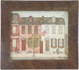 Untitled by Arlene Fisher, Oil on canvas, sold Nov 2023