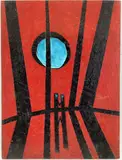 Untitled by Richard Rogers, Oil on board, sold Nov 2023