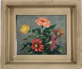 Untitled by Richard Rogers, Oil on board, sold Nov 2023