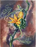 Untitled by Richard Rogers, Oil on canvas, sold Nov 2023