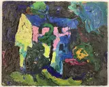 Untitled by Richard Rogers, Oil on board, sold Nov 2023